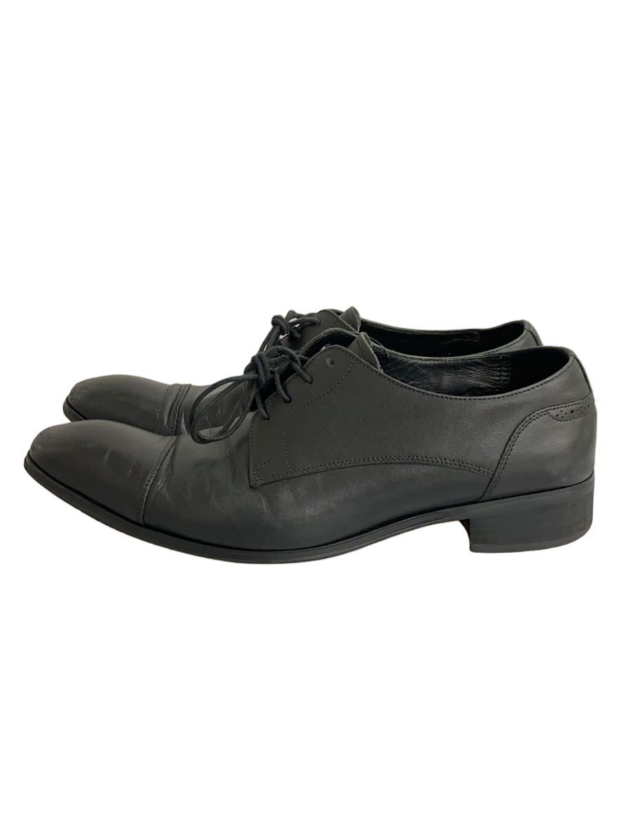 KATHARINE HAMNETT LONDON◆ドレスシューズ/26.5cm/BLK/レザー/3987
