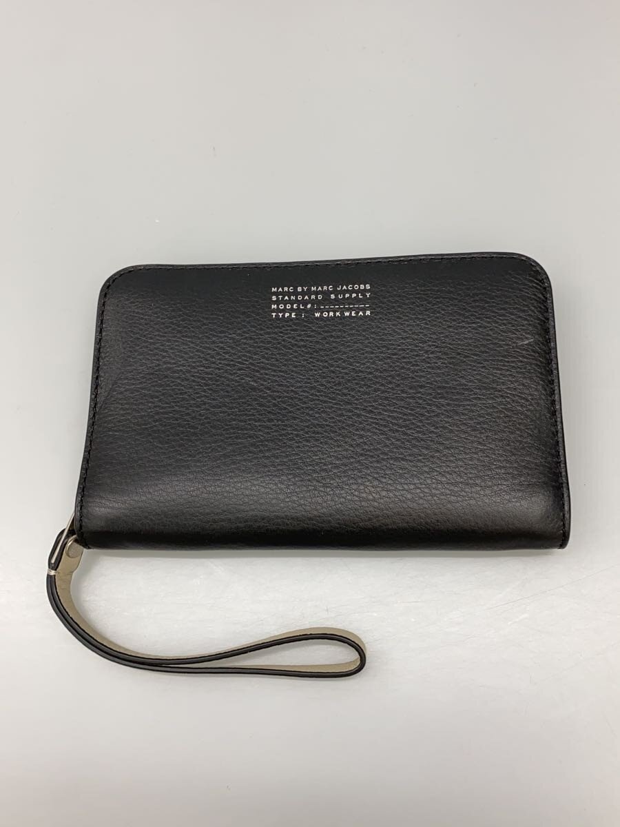 【中古】MARC BY MARC JACOBS◆2つ折り財布/--/BLK/レディース【服飾雑貨他】