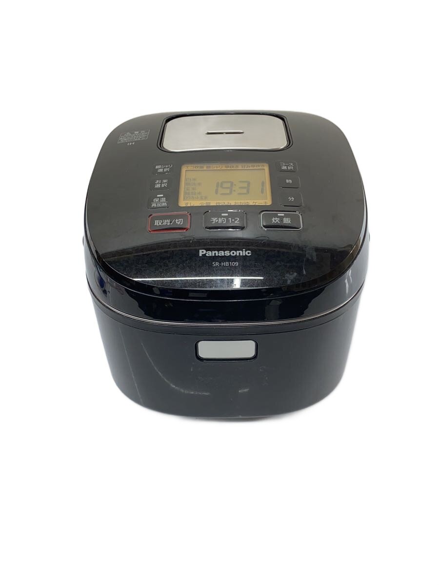 【引取】panasonic IHジャー炊飯器 SR-HB109 2020年製 Panasonic製/2020年式/1.0L ,5.5合/IHジャー炊飯器/SR-HB109 : 学生