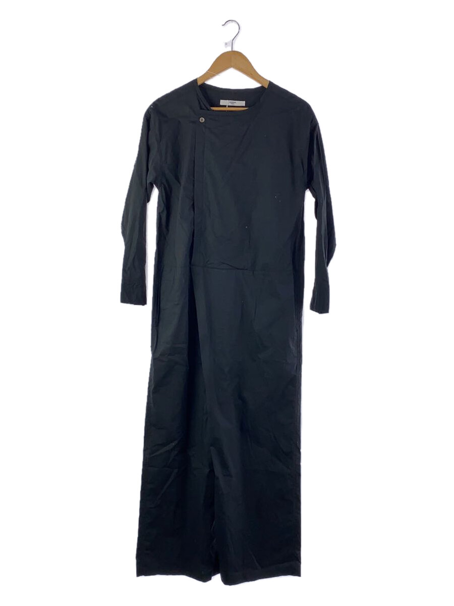 【中古】UNIVERSAL TISSU◆オールインワン/1/コットン/BLK/ut210pt029【レディースウェア】