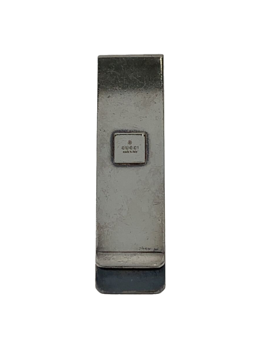 【中古】GUCCI◆マネークリップ/SV925/SLV/無地/メンズ【服飾雑貨他】