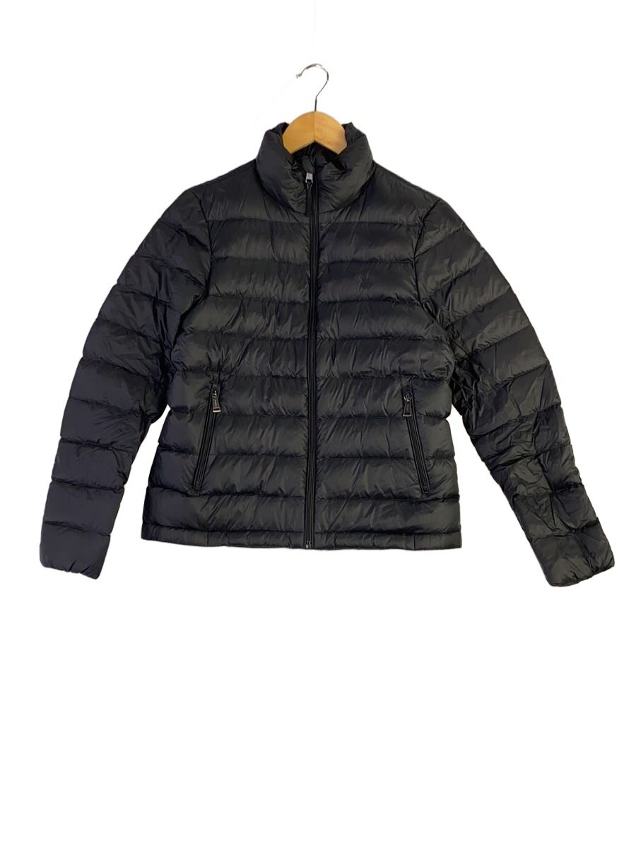 【中古】POLO RALPH LAUREN◆ダウンジャケット/XS/ナイロン/BLK/無地/211721452001【レディースウェア】