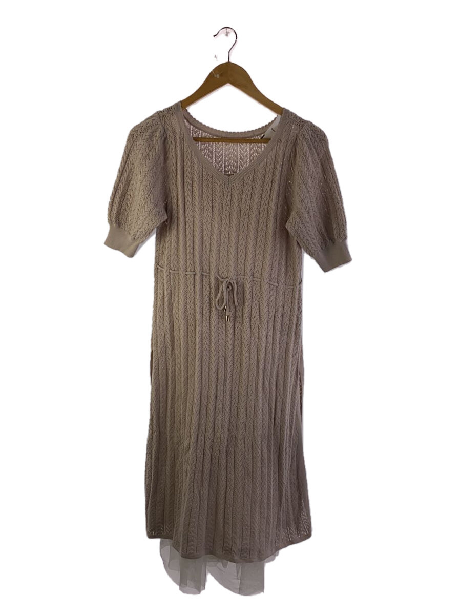 【中古】JILL by JILLSTUART◆レディース衣料/FREE/ポリエステル/BEG/無地/125-1140045【レディースウェア】