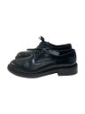 【中古】LOEWE◆ZAPATOS OXFORD/ドレスシューズ/41/BLK/レザー/453.300.UN【シューズ】