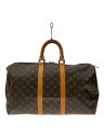 【中古】LOUIS VUITTON◆キーポル45_モノグラム・キャンバス_BRW/PVC/BRW【バッグ】