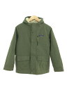 【中古】patagonia◆パタゴニア/キッズ・インファーノ・ジャケット/ナイロン/KHK/68460【キッズ】