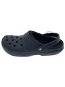 【中古】crocs◆サンダル/27cm/BLK/PVC【シューズ】