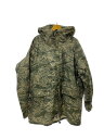 【中古】US.ARMY◆00s~/ORC INDUSTRIES/ミリタリージャケット/L/ライナー付/KHK/カモフラ/空軍【メンズウェア】
