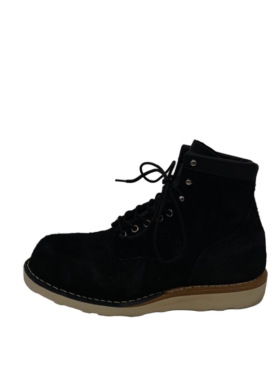 WHITE’S BOOTS◆ARKNETS別注/FOREMAN/レースアップブーツ/UK9/BLK/スウェード