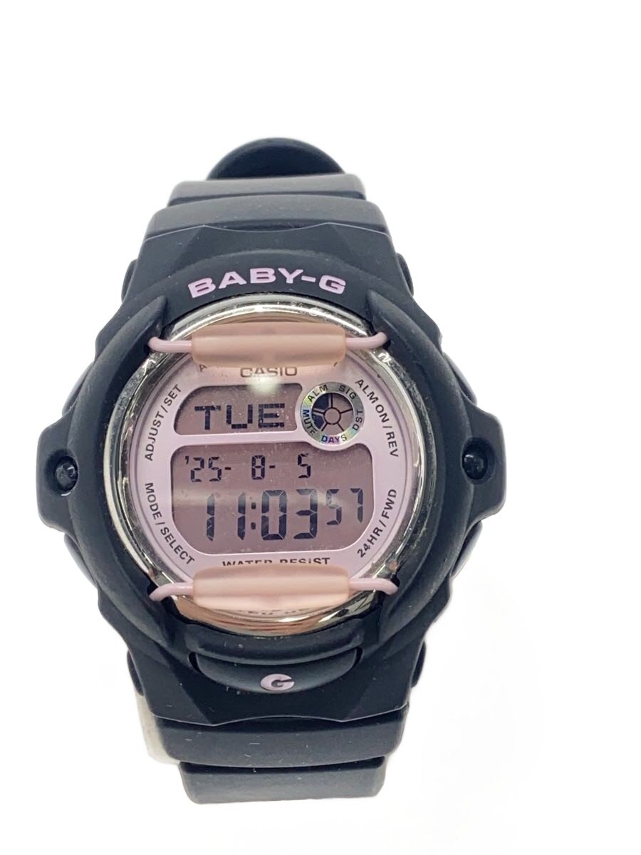 Other - 【中古】CASIO◆腕時計/デジタル/ラバー/PNK/BLK/BG-169U//【服飾雑貨他】