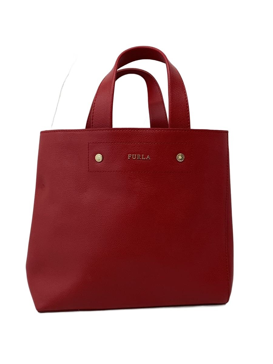 【中古】FURLA◆ハンドバッグ/レザー