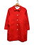 【中古】CHILD WOMAN◆ステンカラーコート/FREE/コットン/RED/45-01-CO-502-15-1【レディースウェア】