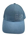 【中古】EA7 EMPORIO ARMANI◆キャップ/FREE/コットン/ブラック/メンズ/247088【服飾雑貨他】