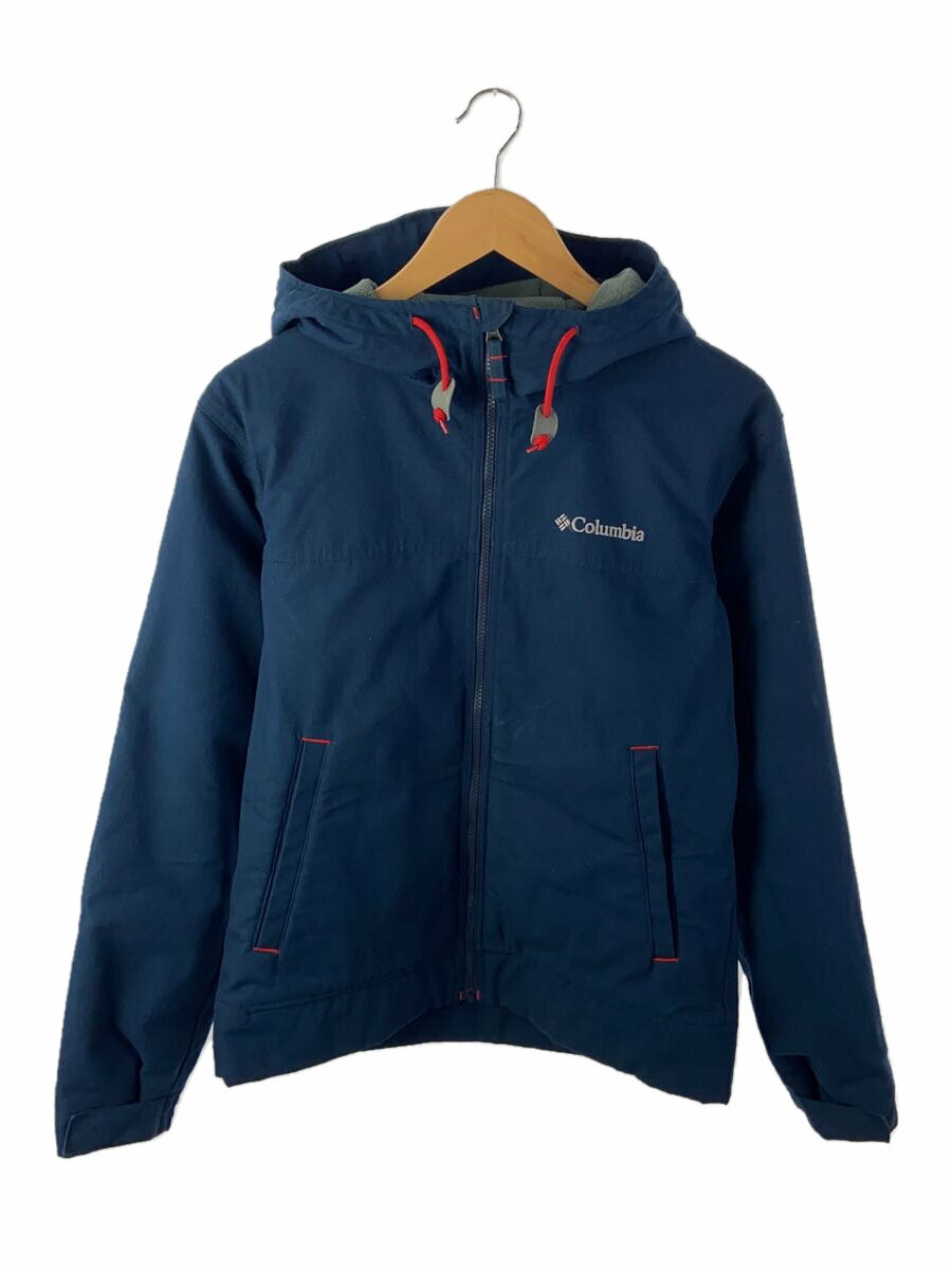 【中古】Columbia◆San Point Jacket/マウンテンパーカ/S/ポリエステル/NVY/219PM3783//【メンズウェア】
