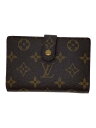 【中古】LOUIS VUITTON◆ポルト・モネ・ビエ・ヴィエノワ_モノグラム・キャンバス_BRW/PVC/BRW/レディース【服飾雑貨他】(4)
