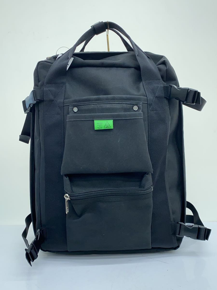 【中古】PORTER◆リュック/--/BLK//【バ