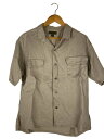 【中古】Nigel Cabourn◆半袖シャツ/46/リネン/GRY/8046-00-11005【メンズウェア】(4)
