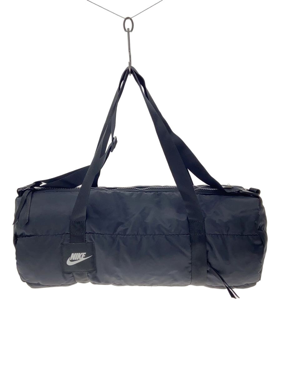 【中古】NIKE◆ボストンバッグ/ナイロン/BLK/無地【バッグ】