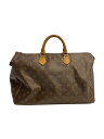 【中古】LOUIS VUITTON◆1)スピーディ40_モノグラム・キャンバス_BRW/PVC/BRW【バッグ】