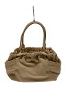 【中古】Salvatore Ferragamo◆ハンドバッグ/レザー/BEG/無地【バッグ】(4)