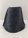 【中古】agnes b.◆ハット/--/ウール/GRY/レディース【服飾雑貨他】