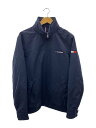 【中古】TOMMY HILFIGER◆ナイロンジャケット/L/ナイロン/NVY/無地【メンズウェア】(4)