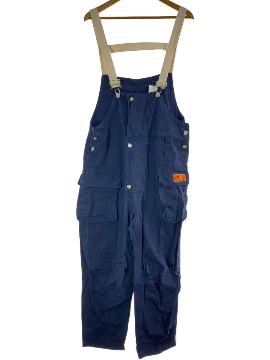 【中古】new wave street culture design b/オーバーオール/--/コットン/NVY//【メンズウェア】