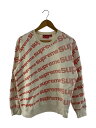 【中古】Supreme◆20SS/Radial Crewneck/スウェット/S/コットン/CRM【メンズウェア】