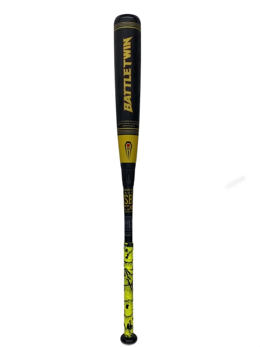 【中古】ZETT◆BATTLE TWIN/軟式ウレタン製バット/ケースセット/野球用品/BLK/BCT30884【スポーツ】