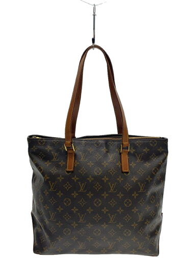【中古】LOUIS VUITTON◆カバメゾ_モノグラム・キャンバス_BRW/PVC/BRW/総柄【バッグ】 【中古】LOUIS VUITTON◆カバメゾ_モノグラム・キャンバス_BRW/PVC/BRW/総柄【バッグ】