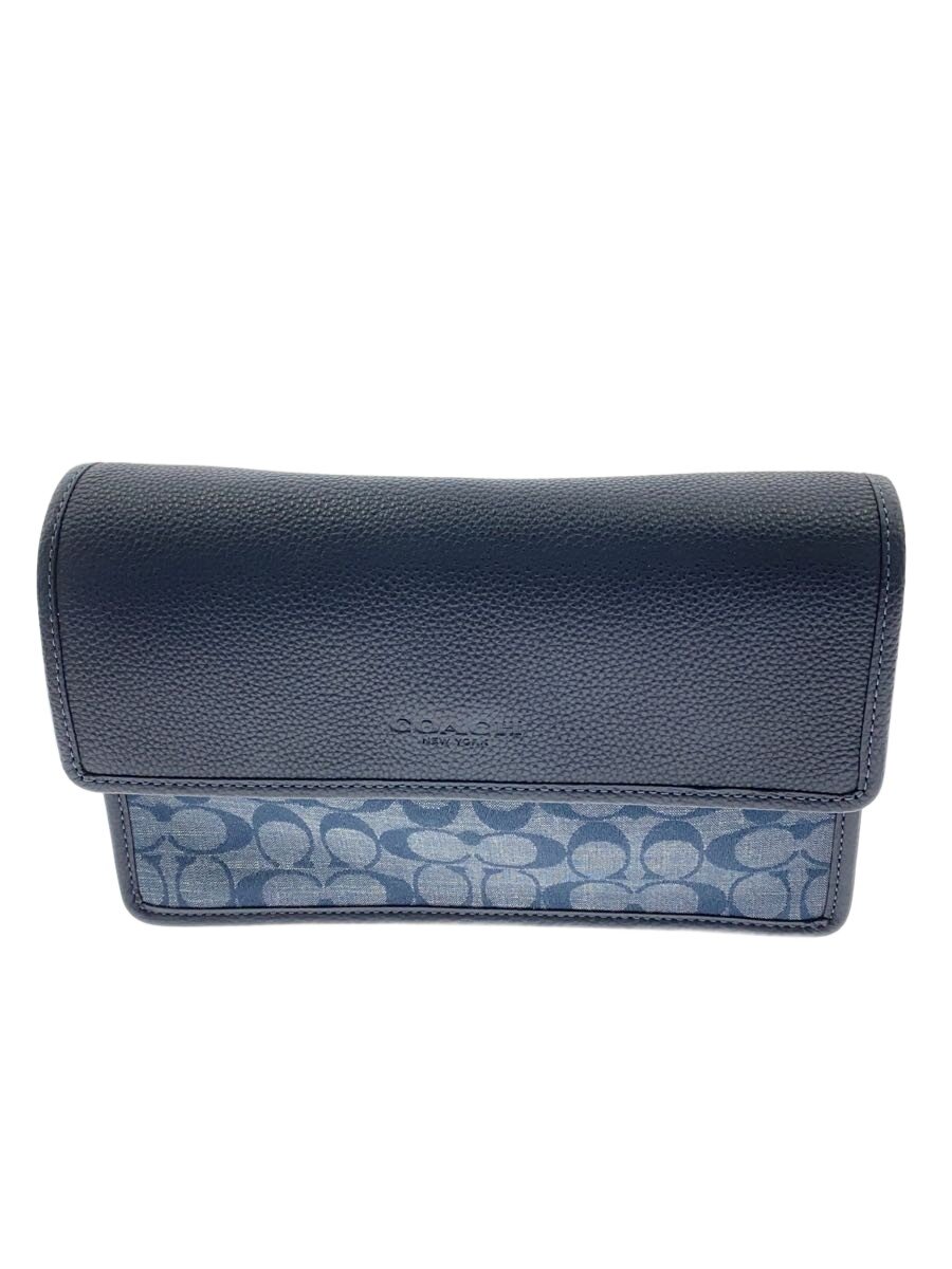 COACH - 【中古】COACH◆ショルダーバッグ/--/BLU/総柄/M2144-C6583【バッグ】