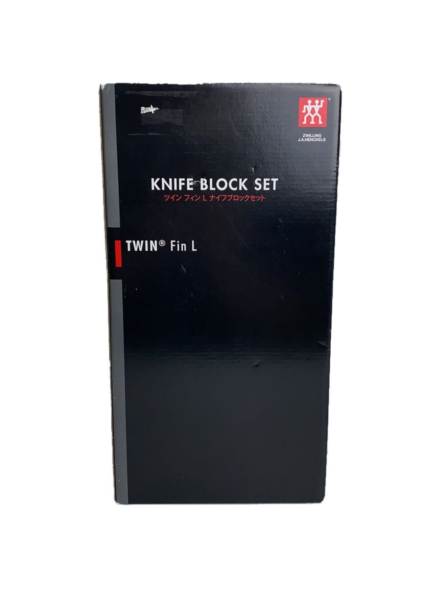 【中古】Zwilling J.A. Henckels◆ツイン フィンL ナイフブロックセット/調理器具その他【キッチン用品】