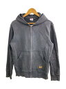 【中古】AVIREX◆ジップパーカー/L/コットン/BLK/無地/6143624【メンズウェア】