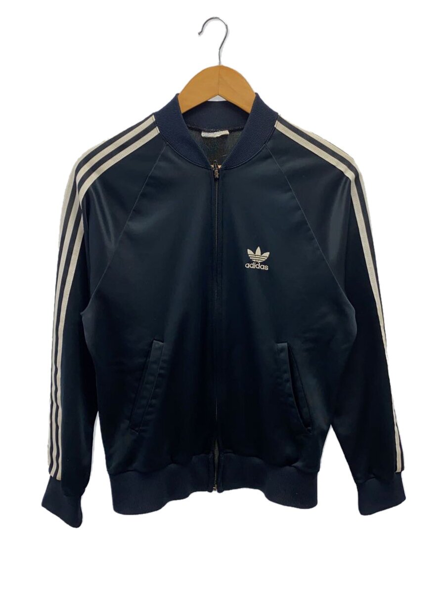 【中古】adidas◆80s/ATP/ジャージ/S/ポリエステル/BLK/無地//【メンズウェア】