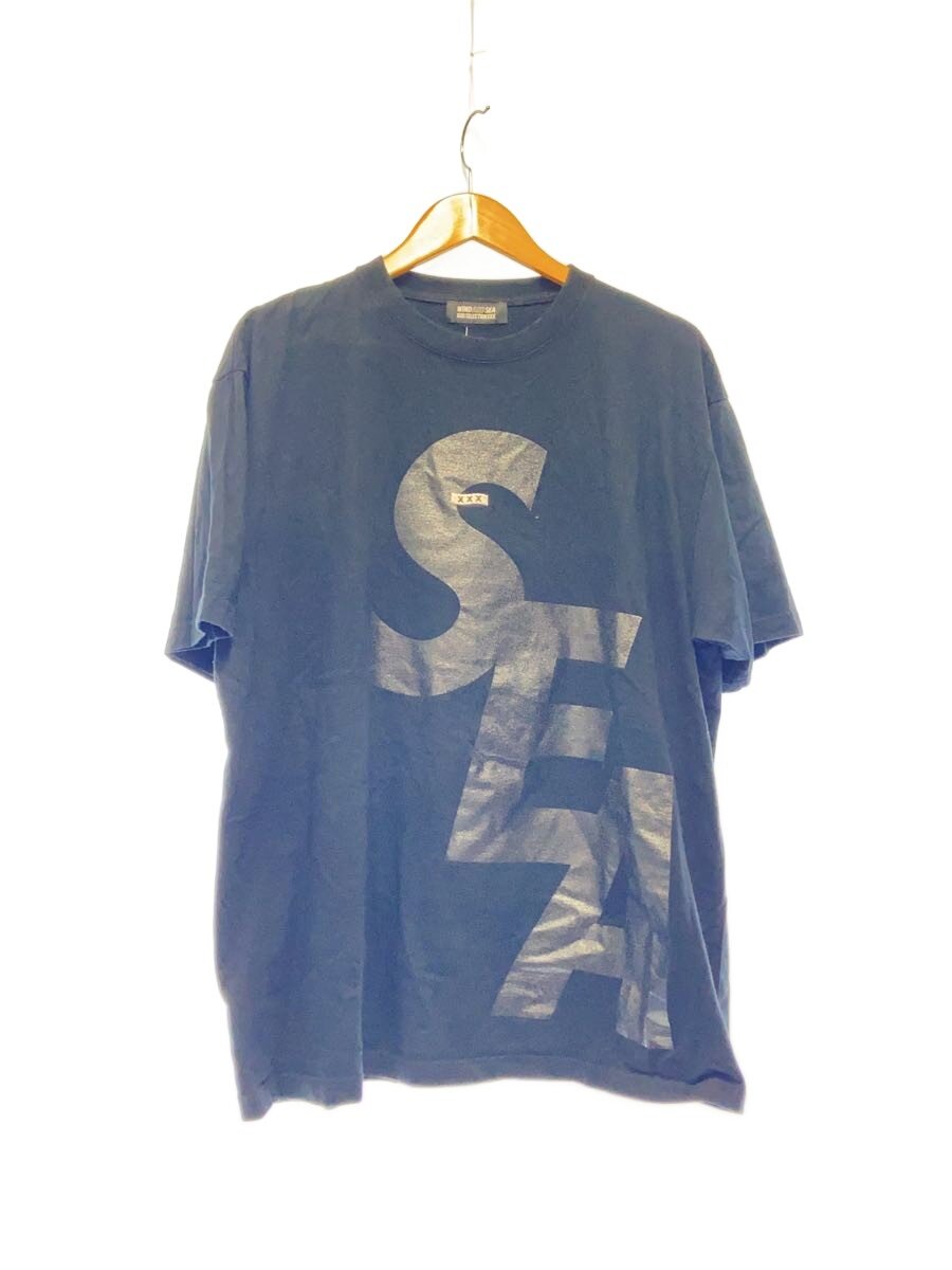 【中古】WIND AND SEA◆×GOD SELECTION XXX/Tシャツ/XL/コットン/BLK/WDS-C-GOD-23-Q3-18//【メンズウェア】