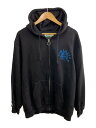 【中古】A’gem◆ジップパーカー/FREE/コットン/BLK/36394003000【メンズウェア】