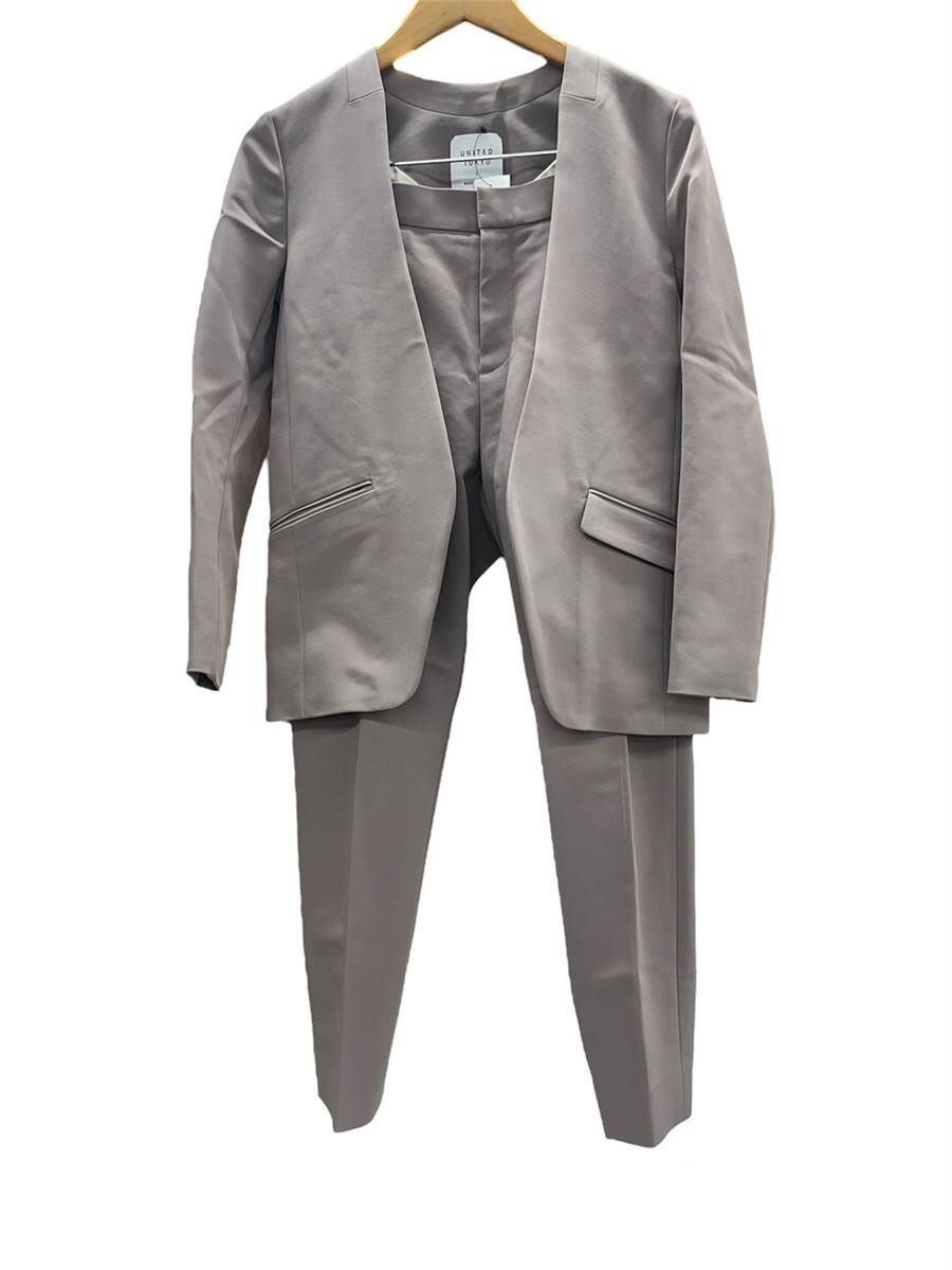 【中古】UNITED TOKYO◆セットアップ/1/--/ベージュ【レディースウェア】