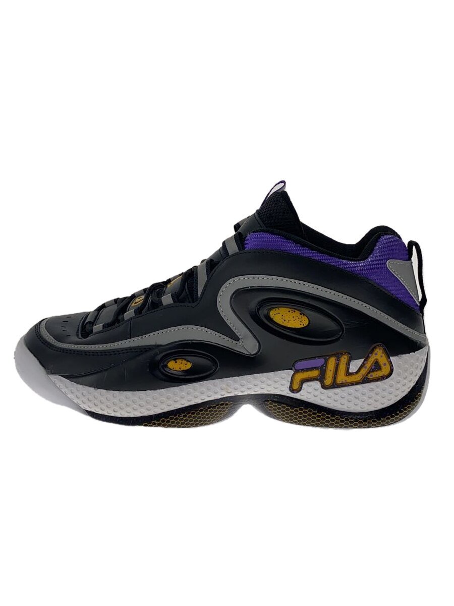 【中古】FILA◆シューズ/29cm/BLK/1BM01290-043【シューズ】