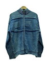 【中古】DIESEL◆K-KLEVERY-ZIPニット・セーター(厚手)/M/コットン/インディゴ/K-KLEVERY-ZIP【メンズウェア】