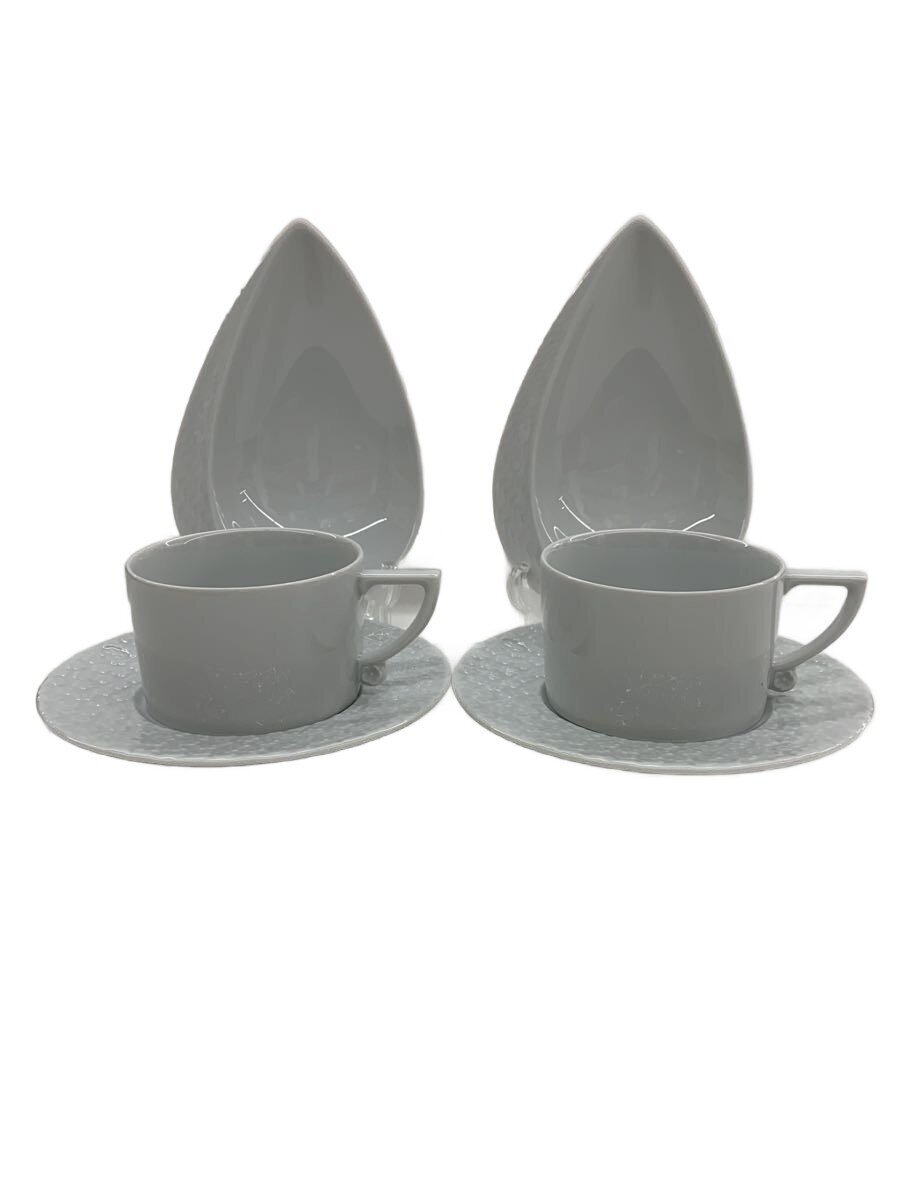 【中古】Meissen◆カップ&ソーサー/2点セット/WHT/29282/42572/42562【キッチン用品】