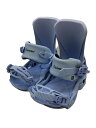 【中古】salomon◆スノーボードバインディング/S/BLU【スポーツ】