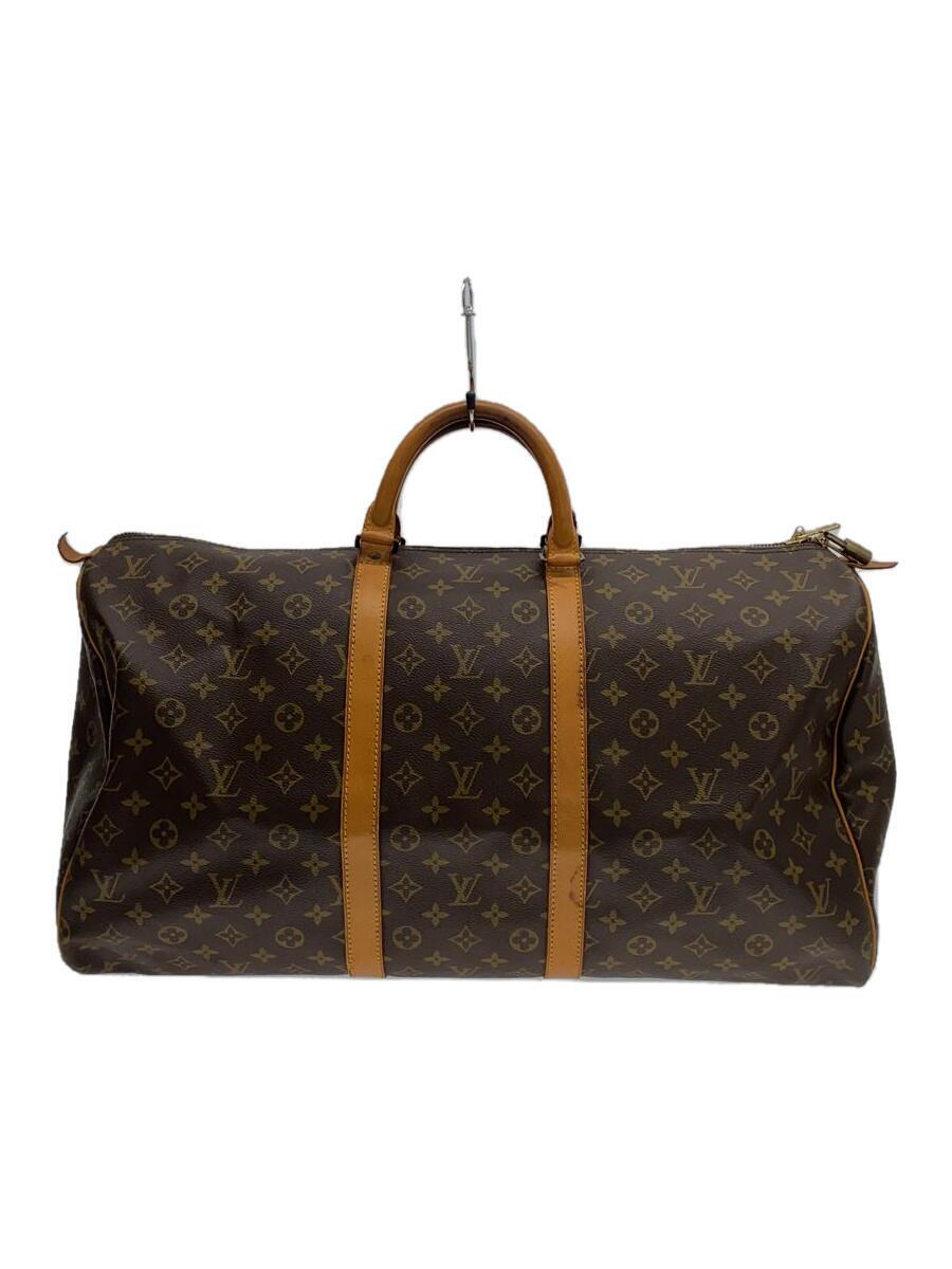 LOUIS VUITTON - 【中古】LOUIS VUITTON◆M41414/キーポル・バンドリエール55_モノグラム・キャンバス_BRW/PVC/BRW【バッグ】