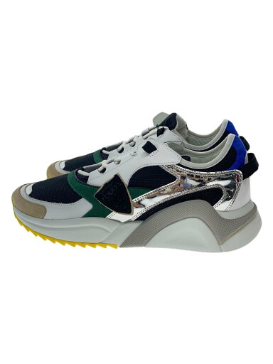 【中古】PHILIPPE MODEL◆EZE MONDIAL METAL EZLU/ローカットスニーカー/43/ホワイト/0115-EZEWM【シューズ】 【中古】PHILIPPE MODEL◆EZE MONDIAL METAL EZLU/ローカットスニーカー/43/ホワイト/0115-EZEWM【シューズ】