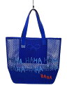 【中古】ANYA HINDMARCH◆トートバッグ/ポリエステル/BLU【バッグ】(4)
