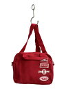 【中古】BABY PINKHOUSE◆ショルダーバッグ/キャンバス/RED【バッグ】(4)