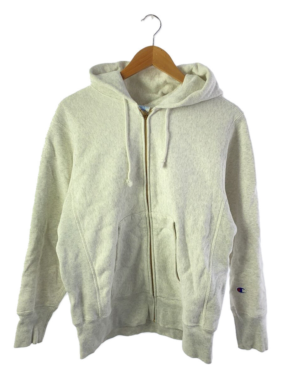 【中古】Champion◆ジップパーカー/XL/コットン/GRY/C3-Y134【メンズウェア】