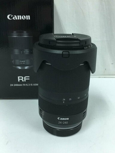 【中古】CANON◆レンズ/N4209H/RF 24-240mm F4-6.3 IS USM フード付//【カメラ】 【中古】CANON◆レンズ/N4209H/RF 24-240mm F4-6.3 IS USM フード付//【カメラ】