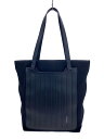 【中古】RIMOWA◆Never Still/バーティカル/変色有/トートバッグ/レザー/キャンバス/BLK【バッグ】(4)