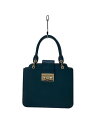 【中古】FURLA◆ショルダーバッグ/レザー/GRN//【バッグ】