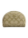 【中古】COACH◆ポーチ/--/BEG/総柄/C2366【バッグ】